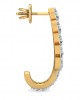 Fara Diamond Hoop Earrings