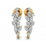 Femi Diamond Half Bali earrings in gold