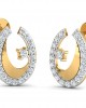 Wina Diamond Eartops in 14k Hallmarked Gold