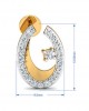 Wina Diamond Eartops in 14k Hallmarked Gold