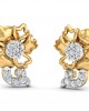 Flora Diamond Earrings in 14k Gold