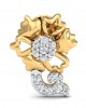 Flora Diamond Earrings in 14k Gold