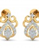 Reba Diamond Earrings in Gold