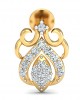 Reba Diamond Earrings in Gold