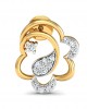 Reya Diamond Earrings In gold