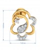 Reya Diamond Earrings In gold