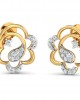 Reya Diamond Earrings In gold