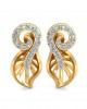 Sama Designer Diamond Earrings in gold