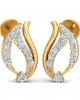 Rimi Diamond Earrings in gold