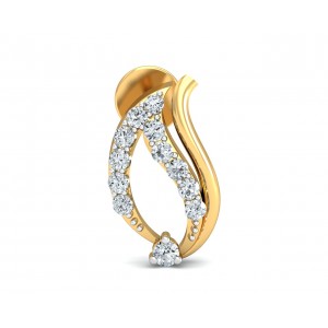 Rimi Diamond Earrings in gold