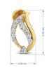 Rimi Diamond Earrings in gold