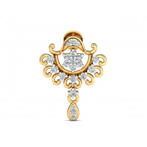 Tanvi Diamond Earrings in Gold