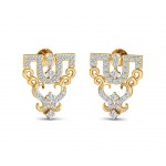 Tauri Diamond Earrings In Gold