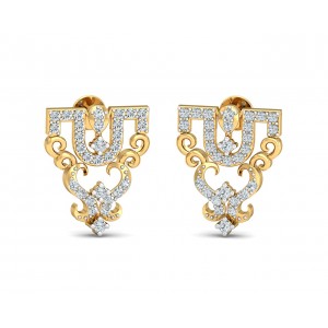 Tauri Diamond Earrings In Gold