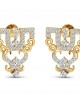 Tauri Diamond Earrings In Gold