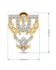 Tauri Diamond Earrings In Gold