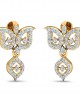 ULa Certified Diamond Earrings in Hallmarked Gold