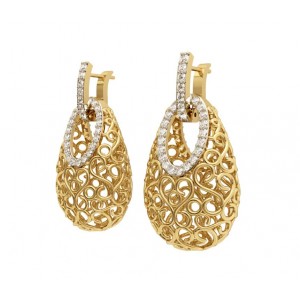  Fancy Gold Filigree Earrings