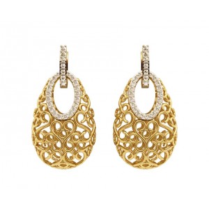  Fancy Gold Filigree Earrings