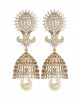 Diamond & pearl Jhumkis