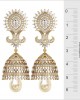 Diamond & pearl Jhumkis