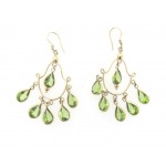 Peridot Earring in Gold