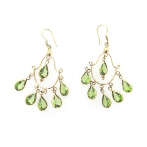 Peridot Earring in Gold