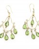 Peridot Earring in Gold