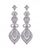 Scintillating Diamond Dangle Earrings