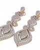 Scintillating Diamond Dangle Earrings