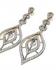 Trendy Diamond Danglers