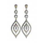 Trendy Diamond Danglers