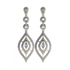 Trendy Diamond Danglers