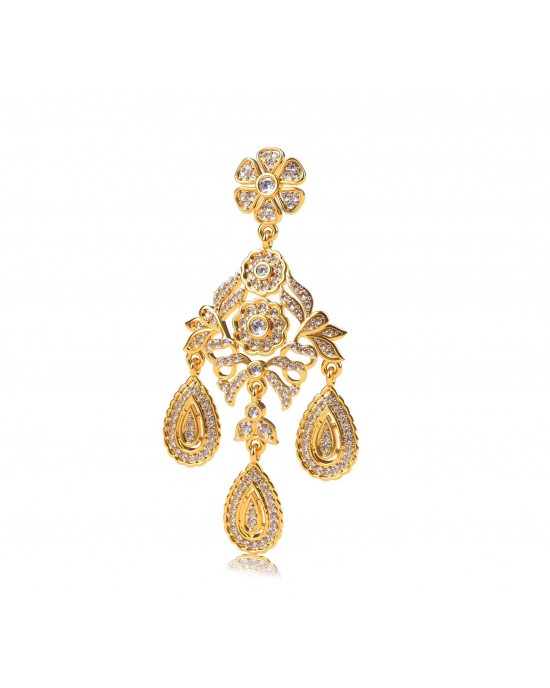 Victorian Style diamond danglers