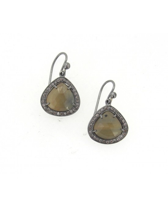 Multi Sapphire Earring