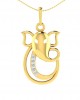 Ganesh Gold Pendant 