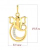 Ganesh Gold Pendant 