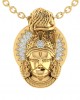 Divine Hanuman Pendant in Gold