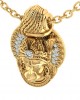 Divine Hanuman Pendant in Gold