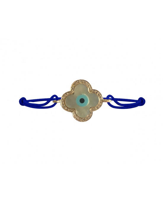 New Evil Eye Bracelet in gold