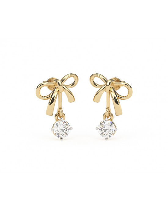 Selina Diamond Earring in 14k  Gold