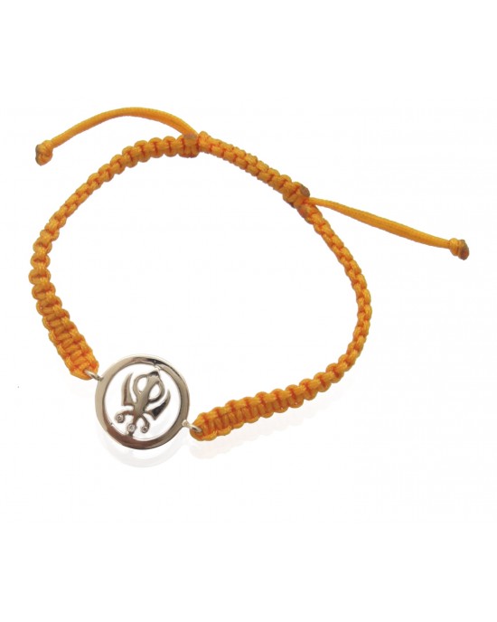 Khanda Bracelet in Gold 14 mm