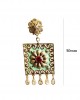 Designer Gold plated genuine silver earrings