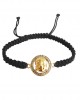 Buddha Charm Bracelet with Diamonds in gold