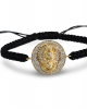 Stunning Hanuman Bracelet in Gold with Diamonds