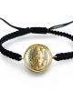 Beautiful Bajrang Bali Bracelet in Gold with diamonds