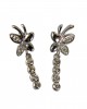 Butterfly Diamond Earring in White Gold