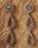 Diamond Double Drop Danglers Earring