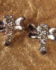 Diamond Earrings Dragonfly Design