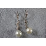 Pearl Drops with Diamonds